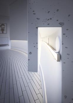 Preview: Montageclip für LED Profile in architektonischen Nischen